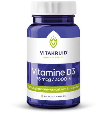Vitakruid Vitamine D3 75 mcg / 3000 IE