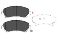 Remblokken set KBP6519 - thumbnail