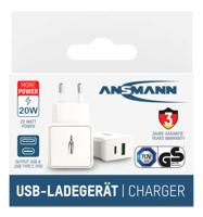 Ansmann USB & USB-C lader HC218PD - thumbnail