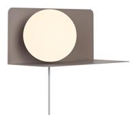 Nordlux Muurlamp met bolLilibeth bruin - 2312931018 - thumbnail