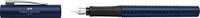 Faber Castell Vulpen Grip 2011 F - klassiek blauw - thumbnail