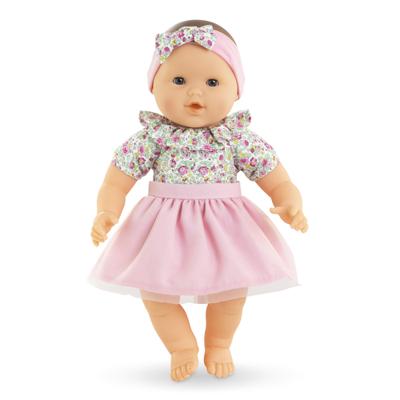 Grote babypop - COROLLE - Mijn schattige grote bloementuin-babypop - 36 cm - vanaf 2 jaar - thumbnail