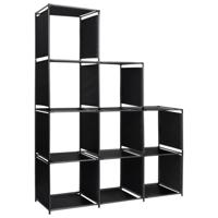 VidaXL Opbergkast trapvormig 130x45x170 cm stof - thumbnail