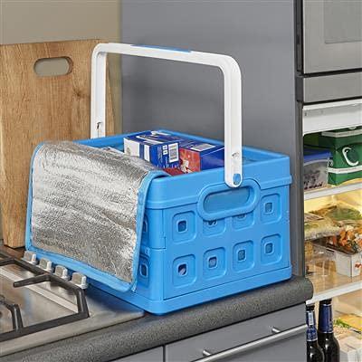 Sunware square koeltas 24l blauw