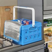 Sunware square koeltas 24l blauw - thumbnail