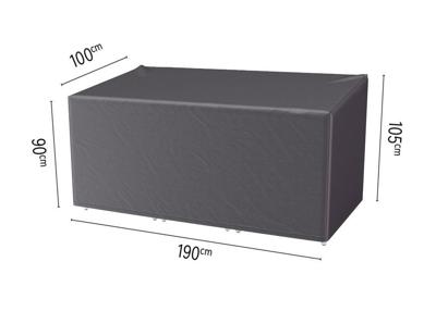 Platinum AeroCover Loungestoel en hockerset hoes 190x100xH105/90cm