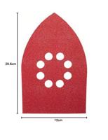Bosch Accessoires Schuurblad 100X160 | G240 | Rw | 8 Gaten | Velc | 5-delig - 2609256A78 - thumbnail