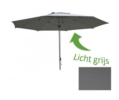 Stokparasol Detroit dia. 350 cm lichtgrijs Borek - Borek