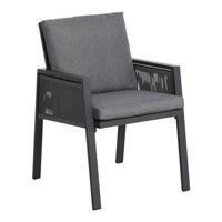 SenS line aluminium loungestoel Mallorca antraciet - thumbnail