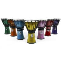Toca TFCDJ-7MS Freestyle Colorsound djembe set 7-delig - thumbnail