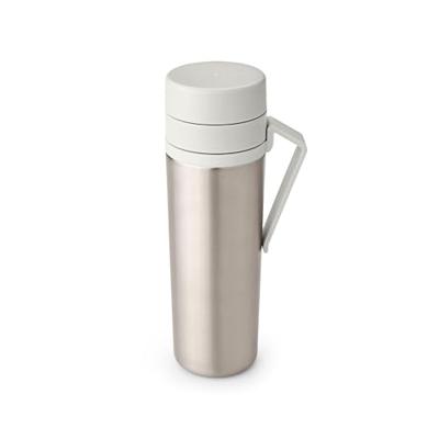Brabantia make & take isoleerfles 0.5 liter light grey