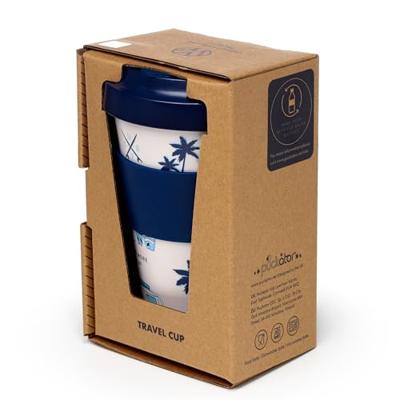 VW T1 Volkswagen Busje Explore RPET Duurzame Thermosbeker Reismok 400ml