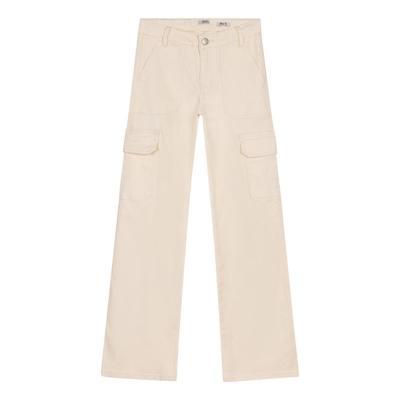 Cargo Denim Wide Fit Lily White