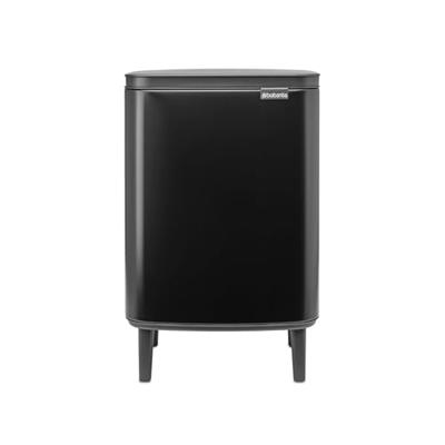 Brabantia Bo hi afvalemmer 12 liter met kunststof binnenemmer matt black