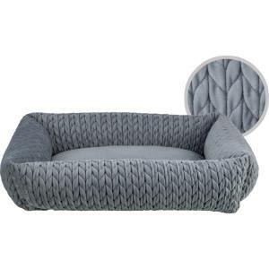 TRIXIE HONDENMAND LIVIA HOEKIG GRIJS 80X60 CM