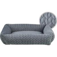 TRIXIE HONDENMAND LIVIA HOEKIG GRIJS 80X60 CM - thumbnail
