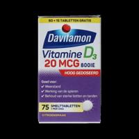 Vitamine D 20mg 75 Smelttabletten - thumbnail