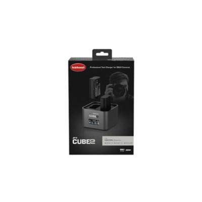 Hähnel - ProCube 2 - DSLR Duo Charger - voor Nikon - EU/UK/USA stekker - Oplader voor EN-EL14, EN-EL15 en EN-EL25 batterijen - Ingebouwde USB-laadpoorten & AA slots