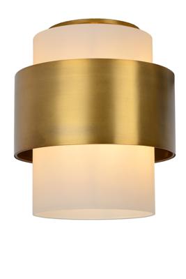 Lucide FIRMIN - Tafellamp - Ø 20 cm - 1xE27 - Mat Goud / Messing Lucide FIRMIN - Tafellamp - Ø 20 cm - 1xE27 - Mat Goud / Messing