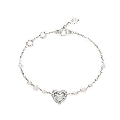 Armband Dames Guess JUBB06009JWRHS Zilverkleurig
