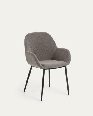 Kave Home Eetkamerstoel 'Konna', kleur Grijs