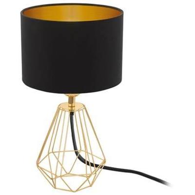 Eglo TafellampCarlton 2 goud met zwart - 95788