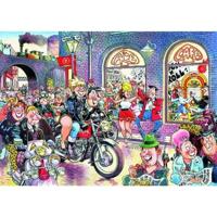 Wasgij Retro Destiny 7 Rock around the Clock Puzzel 1000 stukjes - thumbnail
