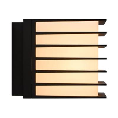 Nordlux WandampFluctus zwart vierkant - 2318211003