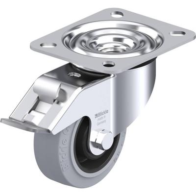 Blickle LE-POEV 80R-FI-SG Zwenkwiel met rem Wieldiameter: 80 mm Draagvermogen (max.): 140 kg 1 stuk(s)