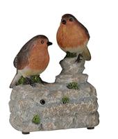 Decoratief tuinfiguur Progarden met geluid Vogel Decoratieve figuren Multicolour Polypropyleen - thumbnail