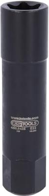 KS Tools 450.0435 Krachtbitinzet voor Torx-E-schroeven L=107mm, E22
