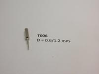 micromotor T006 Vervangingsstift voor T005 0.6 / 1.2 mm - thumbnail
