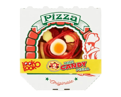 Look O Look Look-o-look mini candy pizza (10x 85gr)