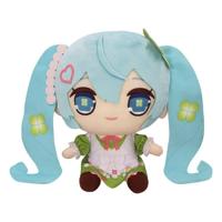 Hatsune Miku Kyurumaru Big Plush Figure Clover 26 cm - thumbnail