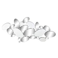 Wandspiegel DKD Home Decor Zwart Modern 119 x 2 x 61 cm 60 x 2 x 120 cm - thumbnail