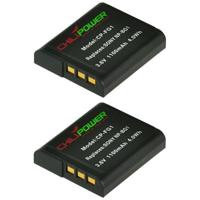 ChiliPower NP-BG1 / NP-FG1 accu voor Sony - 1100mAh - 2-Pack - thumbnail