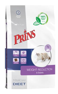 Prins VitalCare Dieet Weight Reduction & Diabetic kattenvoer 5 kg