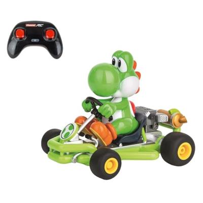 Super Mario Kart RC remote-controlled Car 1/18 2.4GHz Pipe Kart Yoshi - thumbnail
