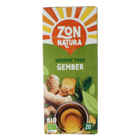 Zonnatura Groene Thee met Gember - thumbnail