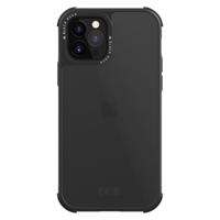 Black Rock Robust Transparent Cover for Apple iPhone 12/12 Pro Black - thumbnail