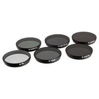 PolarPro Filter 6-delige set (CP, ND8, ND16, ND32, ND8/PL, ND16/PL) voor DJI Inspire 1, zwart, P4002 - thumbnail