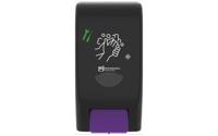 Swarfega handzeepdispenser - wandmodel - tbv Megamax 4000 - zwart/paars - thumbnail
