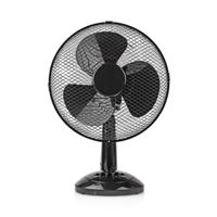 Nedis FNTB10CBK30 Tafelventilator Diameter 30 Cm 3 Snelheden Oscillatiefunctie Zwart - thumbnail
