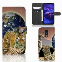 Huawei Mate 20 Lite Telefoonhoesje met Pasjes Roofdieren - thumbnail