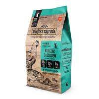 WIEJSKA ZAGRODA Chicken with salmon for kittens - droog kattenvoer - 1,6kg - thumbnail