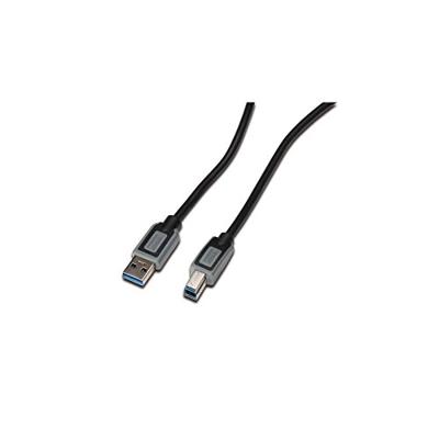 Digitus DK-112300 USB 3.0 kabel (A/B-stekker, 100 cm), zwart