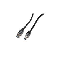 Digitus DK-112300 USB 3.0 kabel (A/B-stekker, 100 cm), zwart - thumbnail