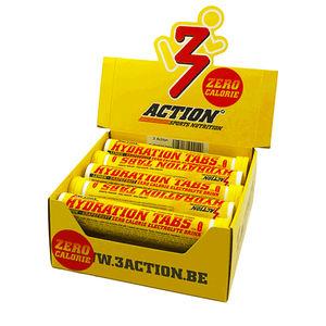 3ACTION Hydration tabs lemon koker 20 tabs - displaydoos 10 stuks - 1202040001 3ACTION Hydration tabs lemon koker 20 tabs - displaydoos 10 stuks - 1202040001