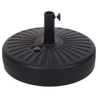 ProGarden parasolvoet 22 liter 51 cm zwart - thumbnail