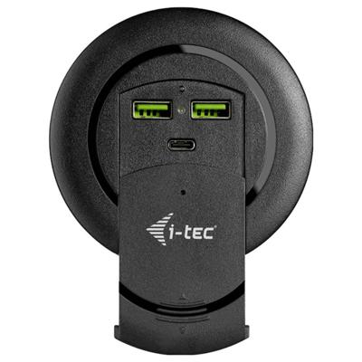 i-tec Built-in Desktop Fast Charger voedingseenheid